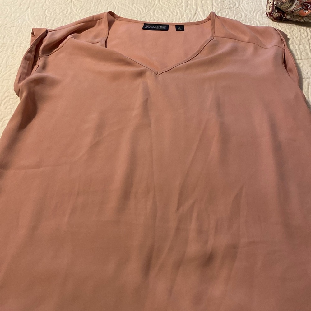 Seventh Avenue blouse rose color